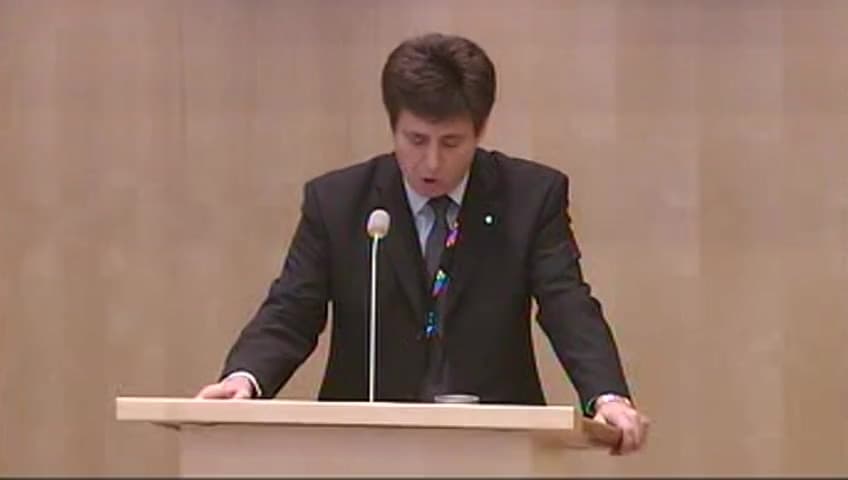 Stillbild från Debatt om förslag, Nya regler för arbetskraftsinvandring