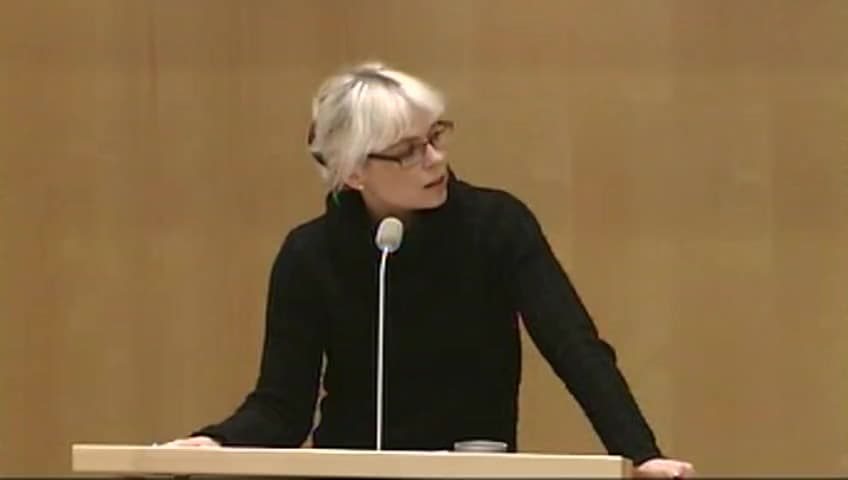 Stillbild från Debatt om förslag, Ändrad sammansättning i Arbetsdomstolen i diskrimineringstvister