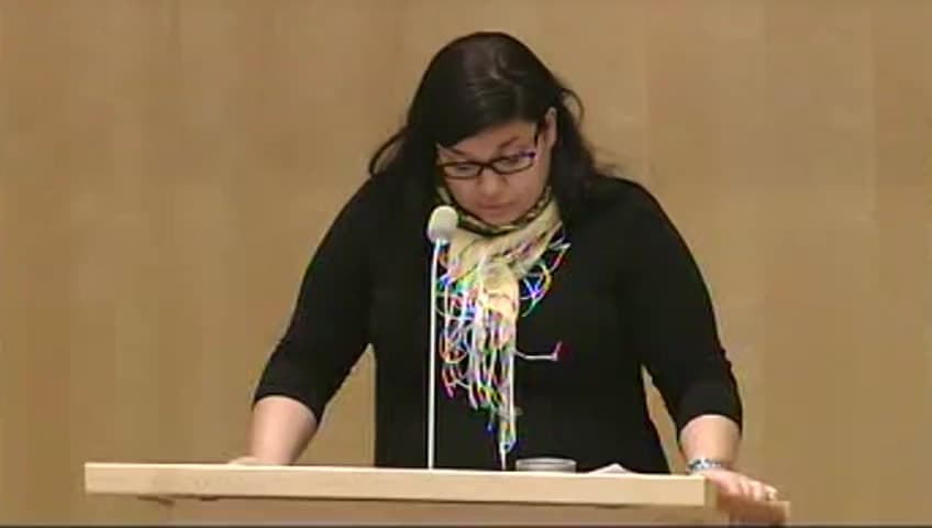 Stillbild från Debatt om förslag, Dataskyddsrambeslutet