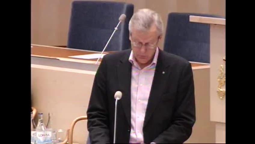 Stillbild från Interpellationsdebatt, Turkisk militär offensiv i den självstyrande kurdiska regionen i norra Irak