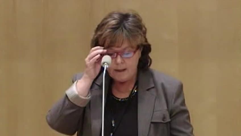 Stillbild från Debatt om förslag, Utlåtande om vitboken En EU-strategi för hälsofrågor som rör kost, övervikt och fetma