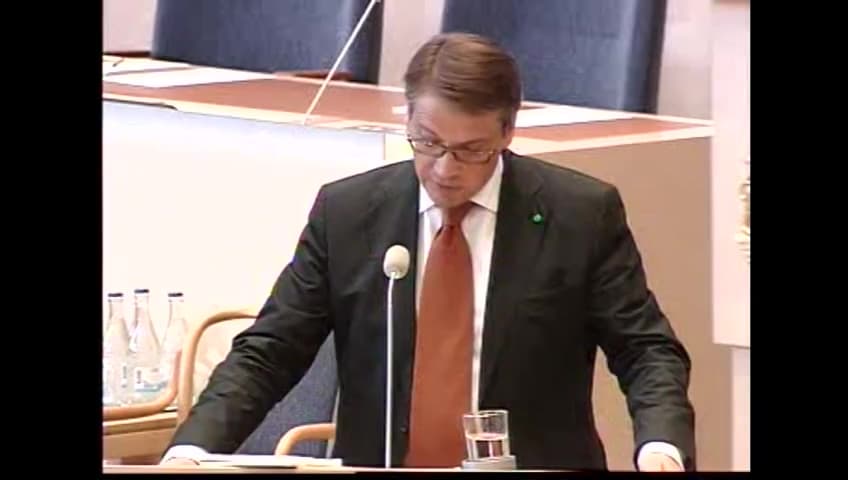 Stillbild från Interpellationsdebatt, Situationen för patienter med ME, kroniskt trötthetssyndrom