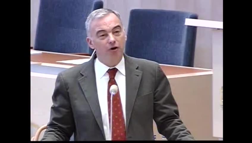 Stillbild från Interpellationsdebatt, Etablering av kiropraktorutbildning i Sverige