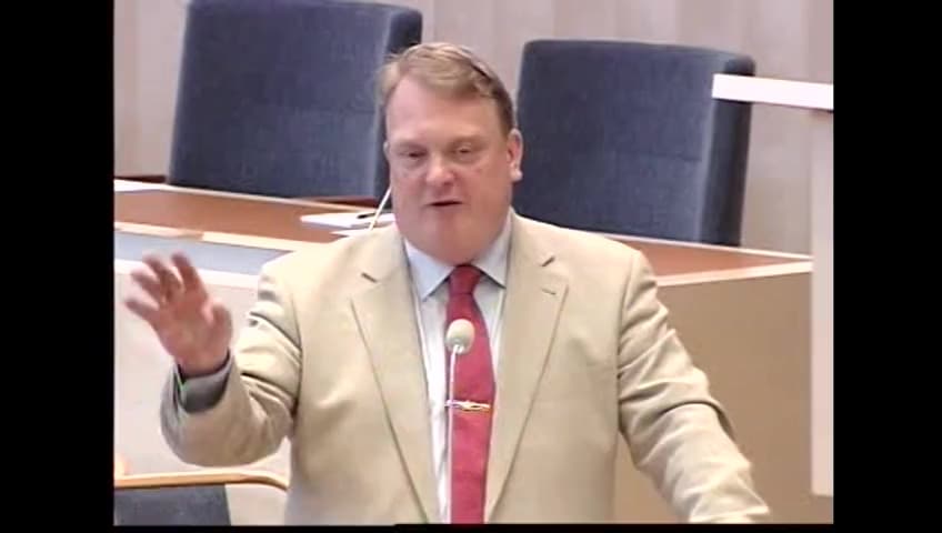 Stillbild från Interpellationsdebatt, Asylsökande från Irak