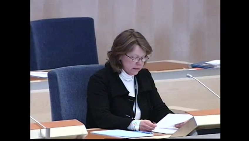 Stillbild från Interpellationsdebatt, Svensk imamutbildning