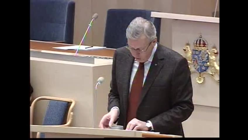 Stillbild från Interpellationsdebatt, Diskriminering av bostadssökande
