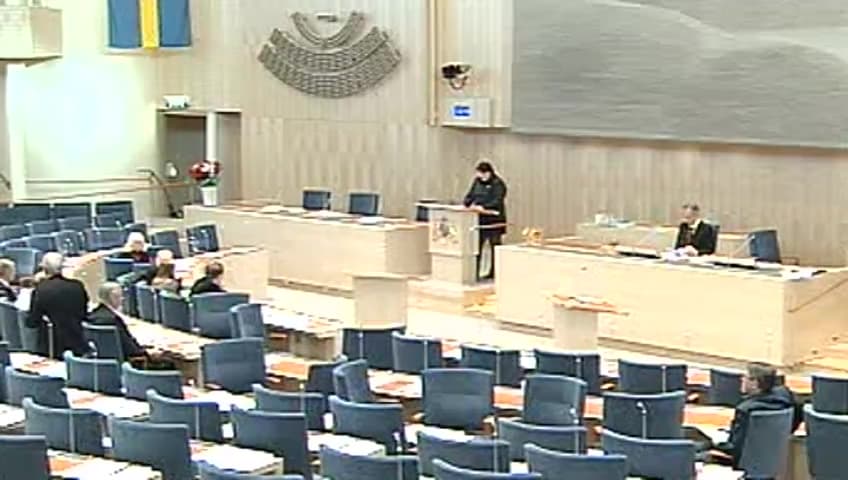 Stillbild från Debatt om förslag, Utgiftsområde 27 Avgiften till Europeiska gemenskapen (prop. 2006/07:1)