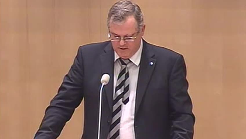 Stillbild från Debatt om förslag, Utgiftsområde 23 Jord- och skogsbruk, fiske med anslutande näringar