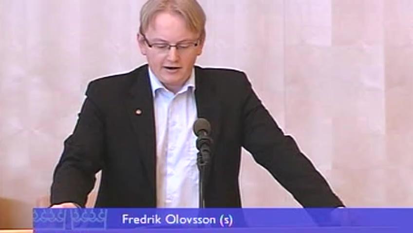 Stillbild från Debatt om förslag: Allmänna motioner om energibeskattning m.m.
