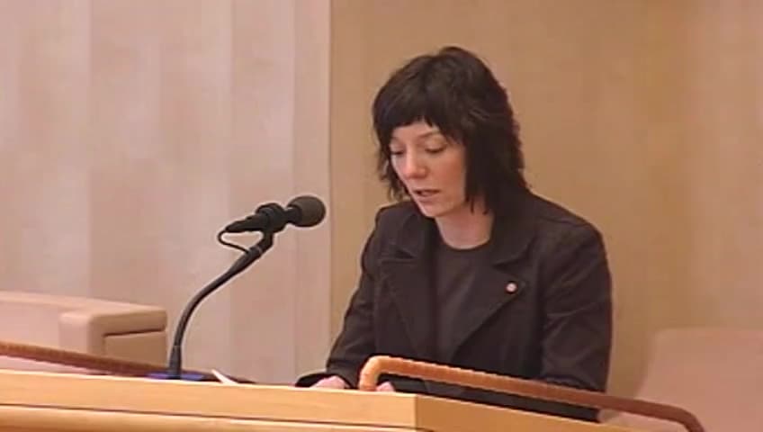 Stillbild från Debatt om förslag, Övergripande kulturfrågor