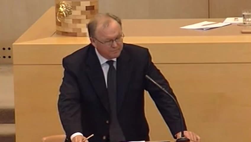 Stillbild från Debatt om förslag, Människosmuggling och tidsbegränsat uppehållstillstånd för målsägande ochvittnen