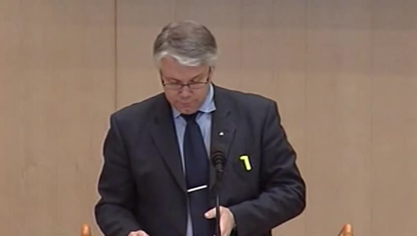 Stillbild från Debatt om förslag, Fordonsfrågor