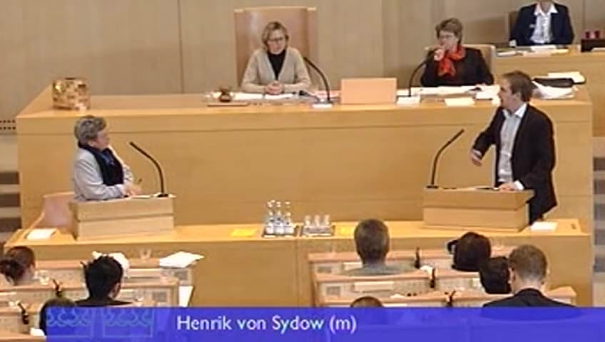 Stillbild från Debatt om förslag, Vissa frågor rörande fastigheter