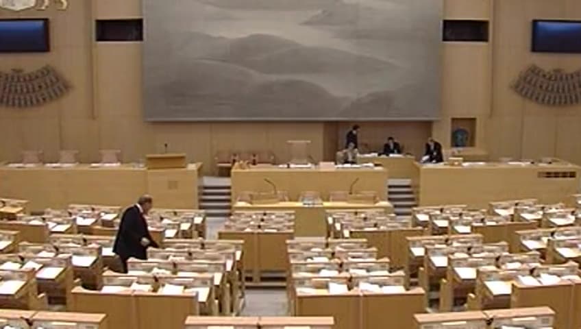 Stillbild från Debatt om förslag, Byggfrågor