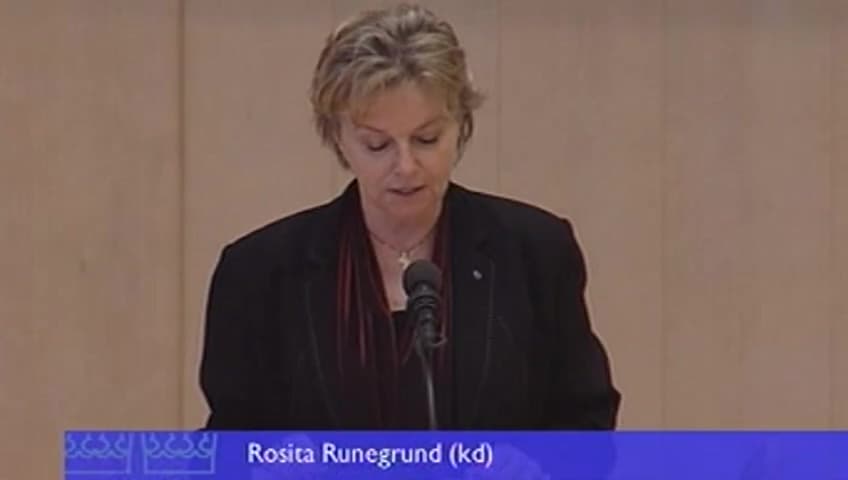 Stillbild från Debatt om förslag, Sveriges politik för global utveckling