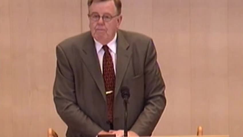 Stillbild från Debatt om förslag, Riksrevisionen - ändringar i regeringsformen