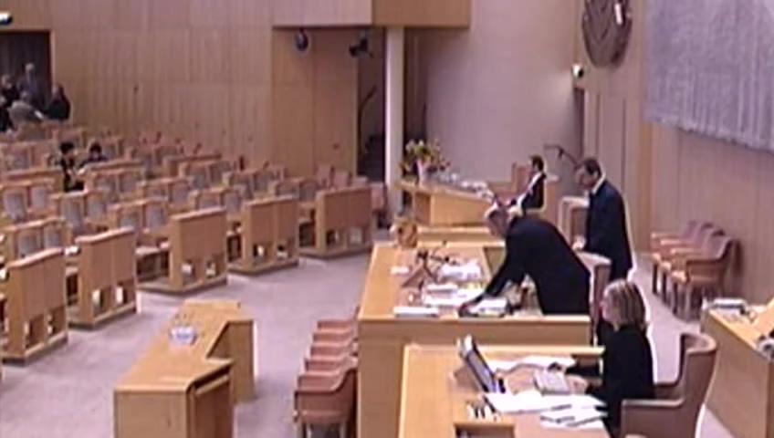 Stillbild från Remissdebatt: Remissdebatt
