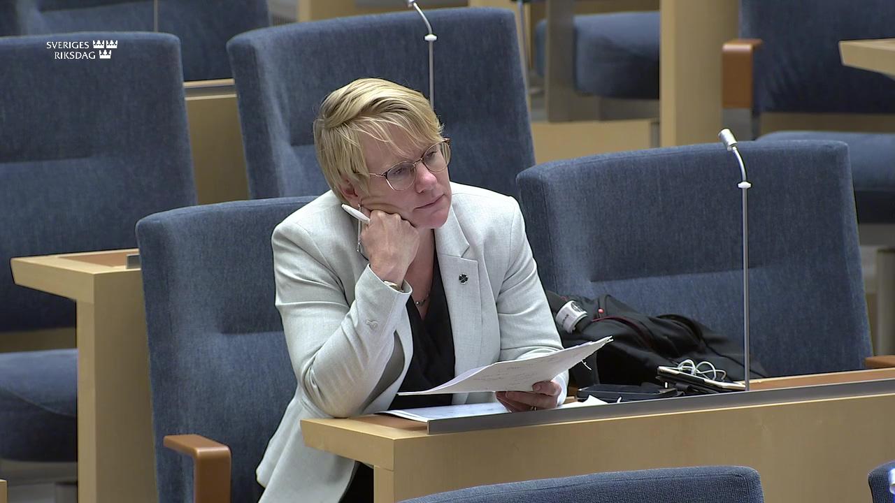 Stillbild från Interpellationsdebatt, Lokal samverkan vid stora trafikprojekt