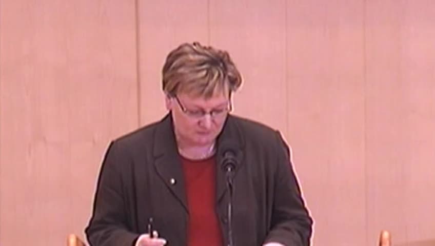 Stillbild från Debatt om förslag, Sjöfylleri