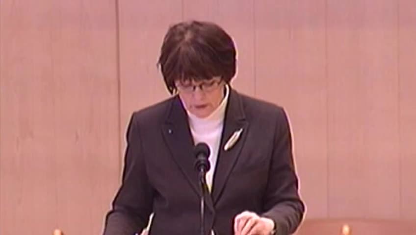 Stillbild från Debatt om förslag, Tillgängligheten till offentliga lokaler och på allmänna platser