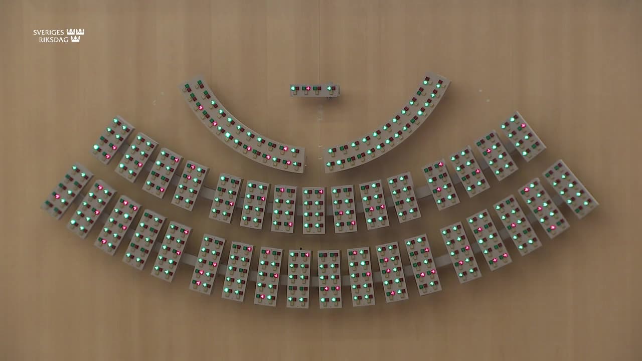 Stillbild från Beslut, Beslut