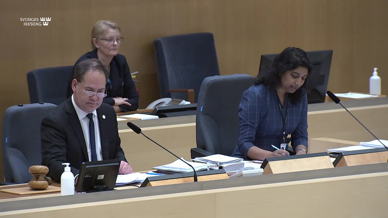 Stillbild från Beslut, Beslut: Sekretess vid Försäkringskassans handläggning av ärenden om elstöd samt slopad kontrolluppgiftsskyldighet