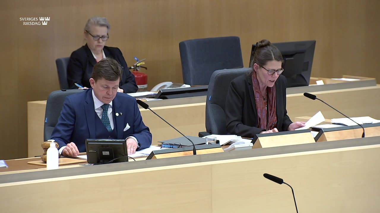 Stillbild från Beslut, Beslut: Vissa frågor inom hälso- och sjukvårdsområdet