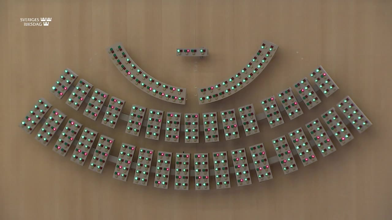 Stillbild från Beslut, Beslut: Allmänna helgdagar m.m.