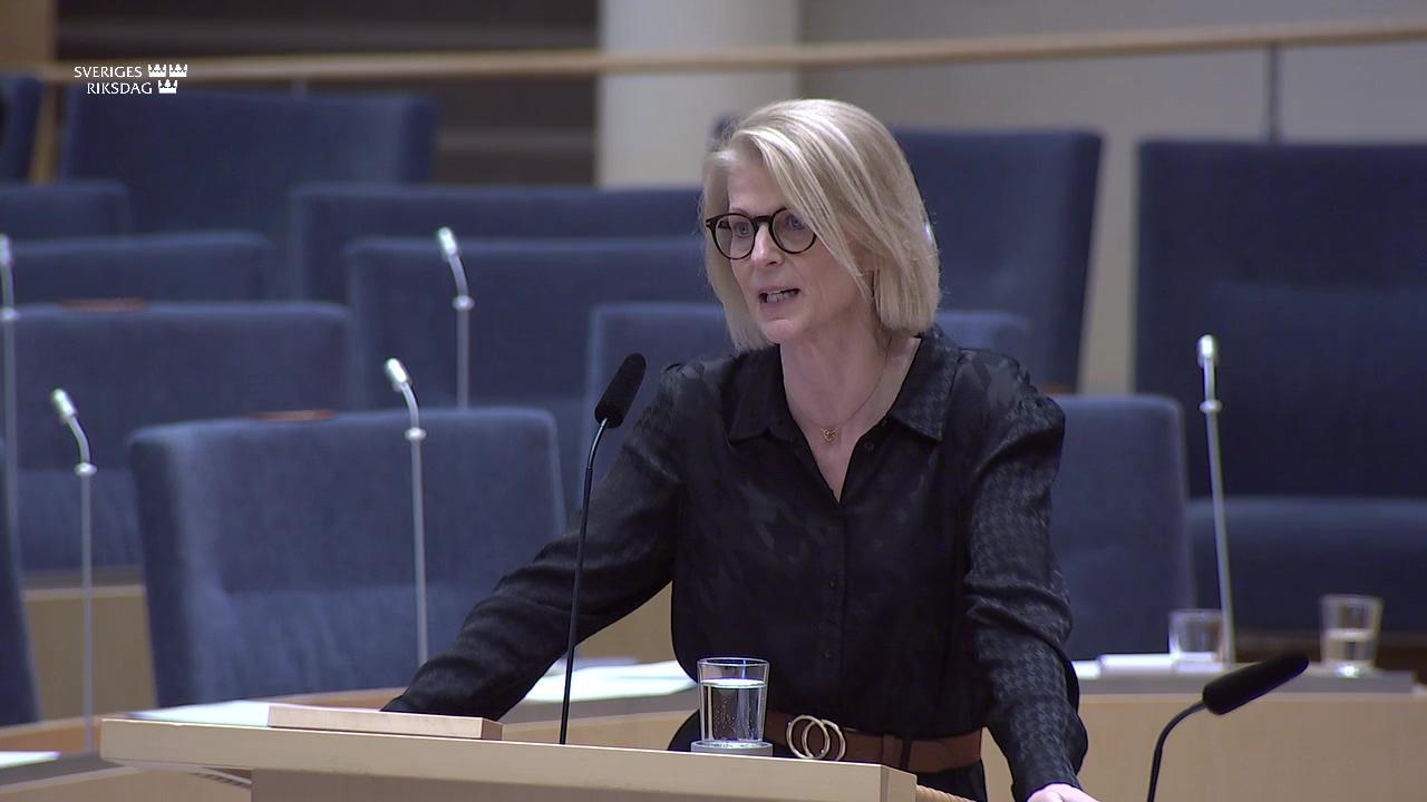 Stillbild från Interpellationsdebatt, Tioårsregelns funktion