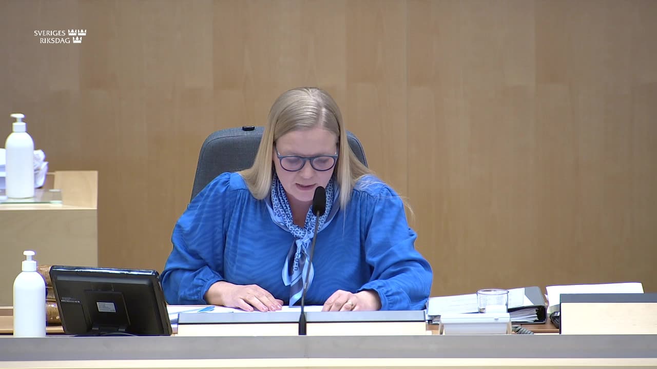Stillbild från Beslut, Beslut: Vissa förfarandefrågor för elstöd till företag