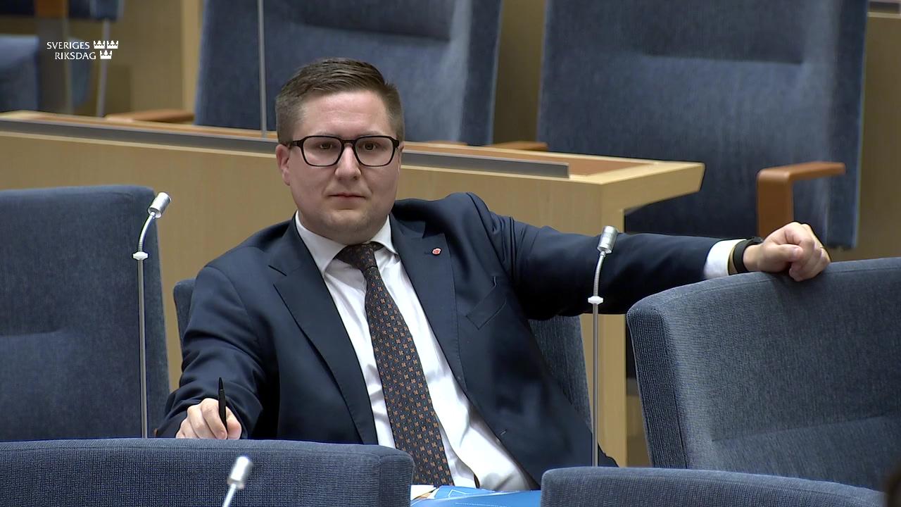 Stillbild från Interpellationsdebatt, Målet för studiestödssystemet