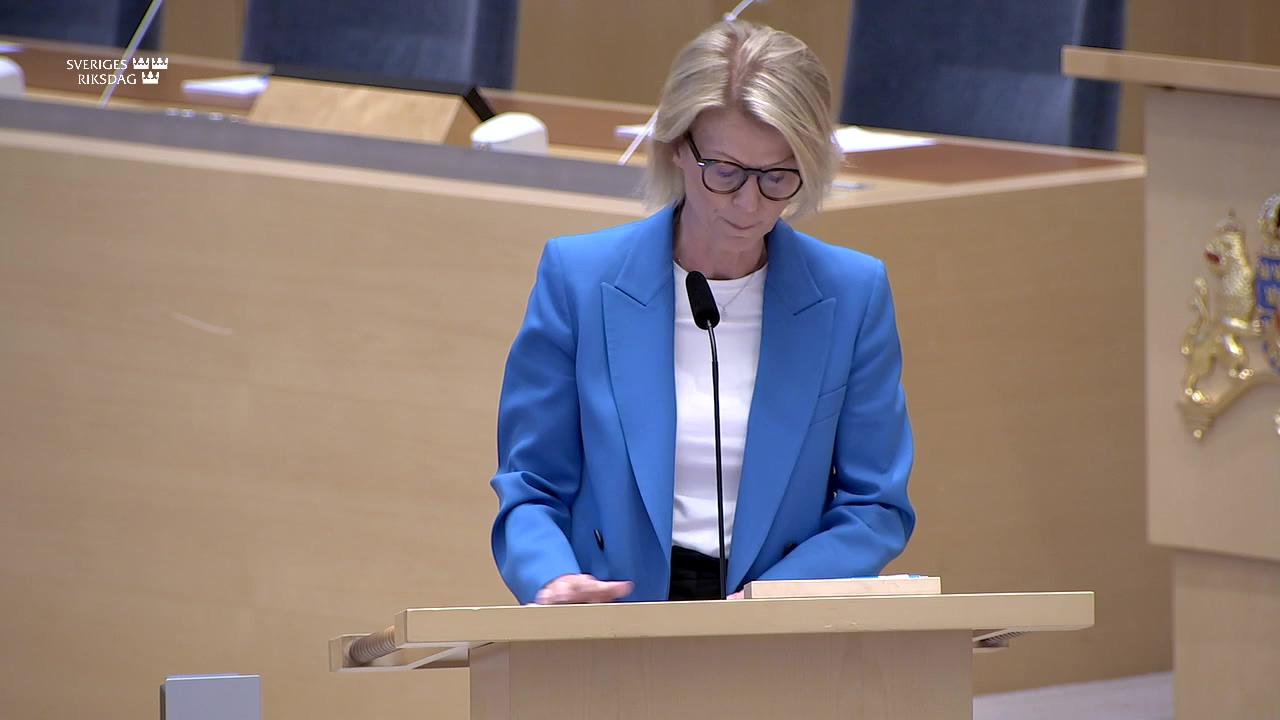 Stillbild från Interpellationsdebatt, Folkräkning