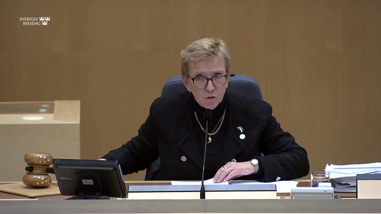 Stillbild från Beslut, Beslut: Höständringsbudget för 2023