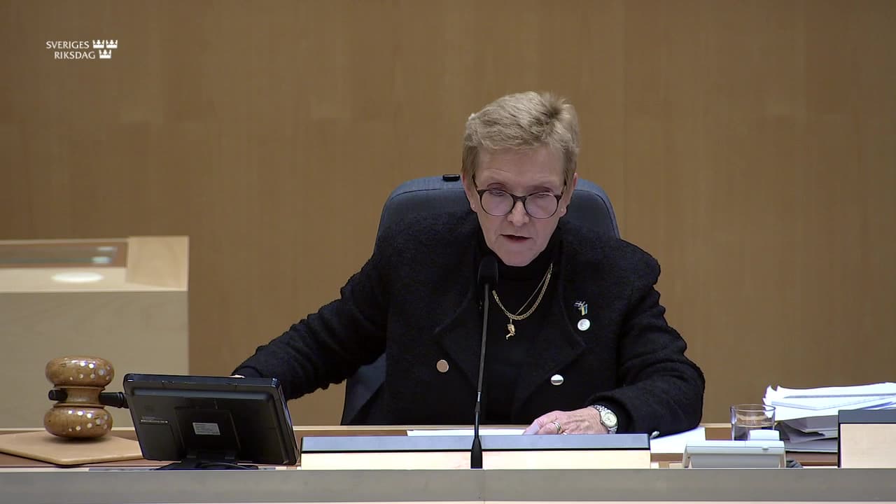 Stillbild från Beslut, Beslut: Pausad uppräkning av skiktgränsen för statlig inkomstskatt för beskattningsåret 2024
