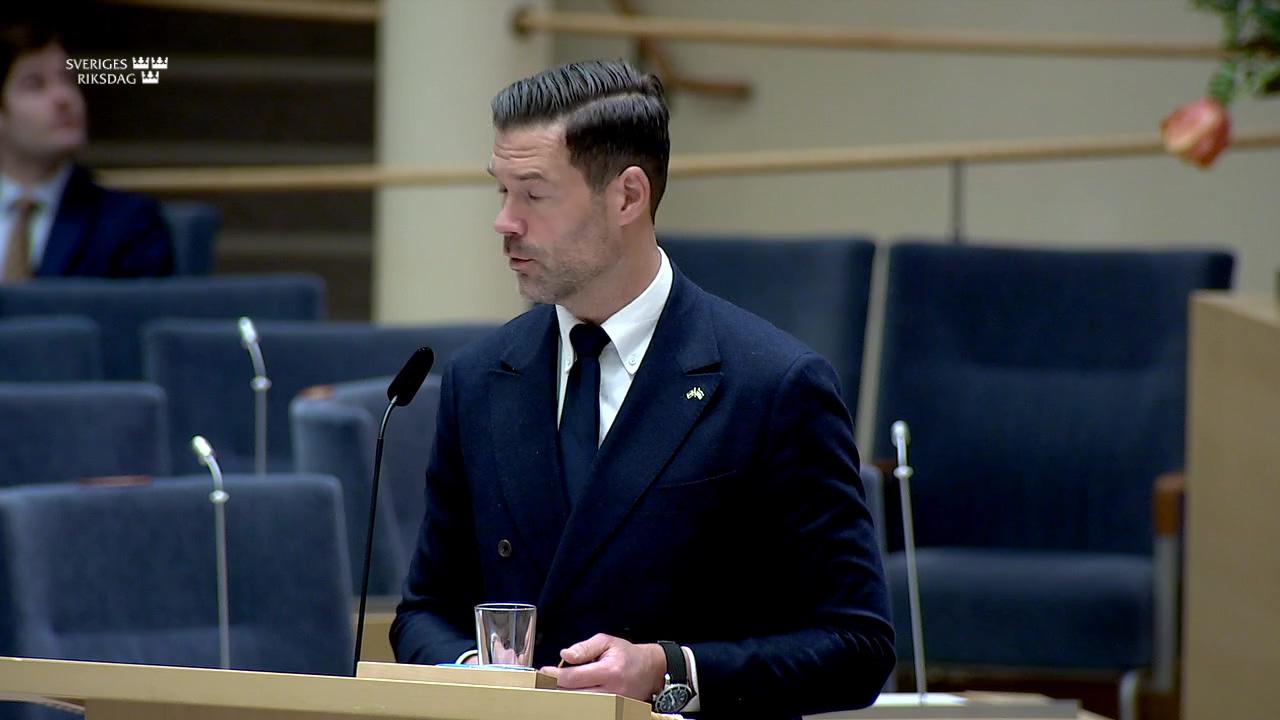 Stillbild från Interpellationsdebatt, Barnperspektiv i biståndet