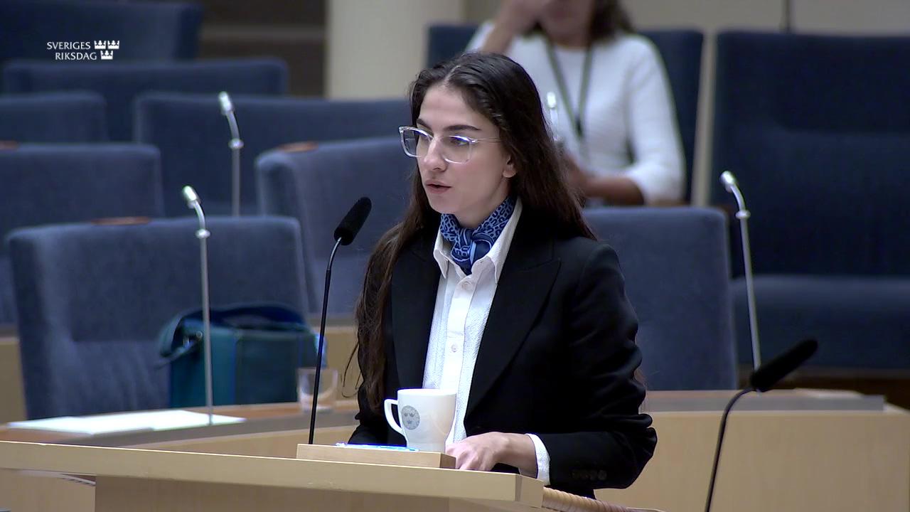 Stillbild från Interpellationsdebatt, Industriella kulturmiljöer vid vatten