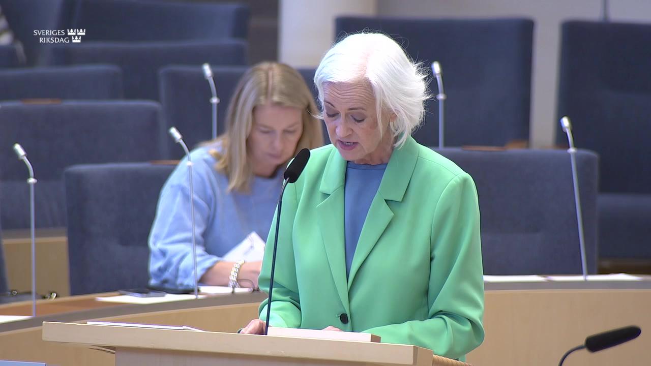 Stillbild från Interpellationsdebatt, Sörmlänningarnas tillgång till sjukvård