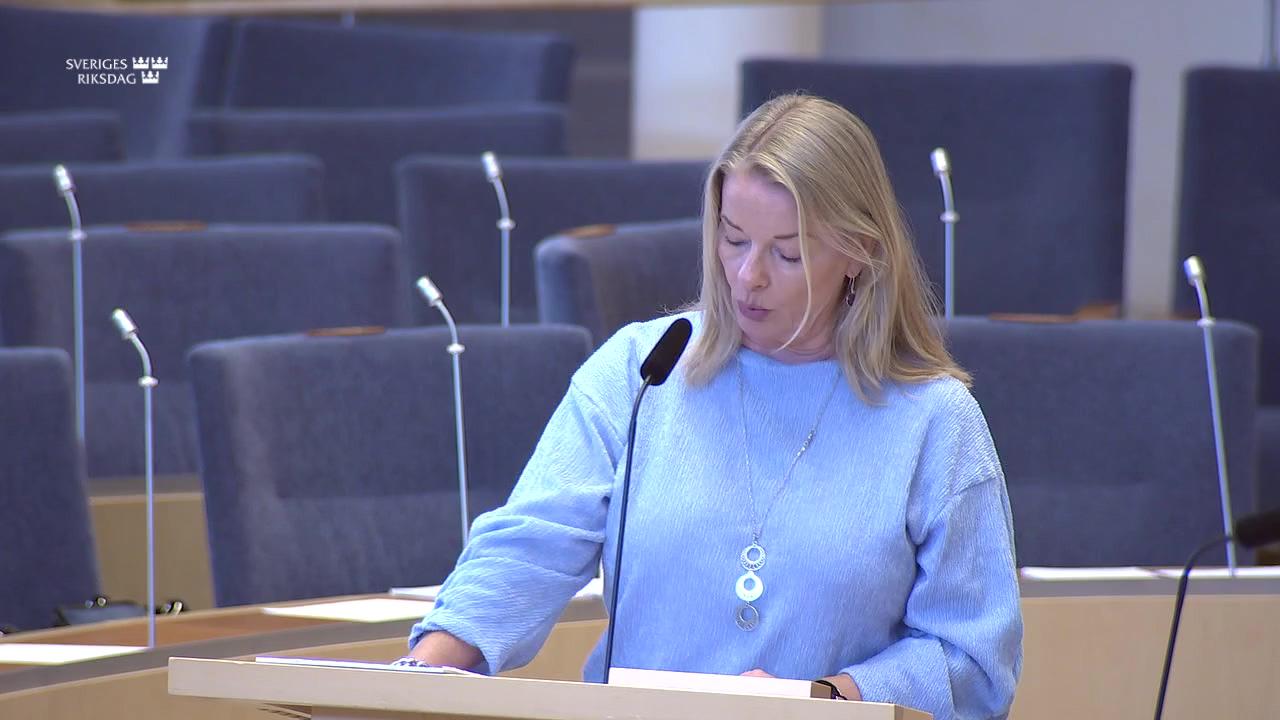 Stillbild från Interpellationsdebatt, Kommunernas tillsynsansvar