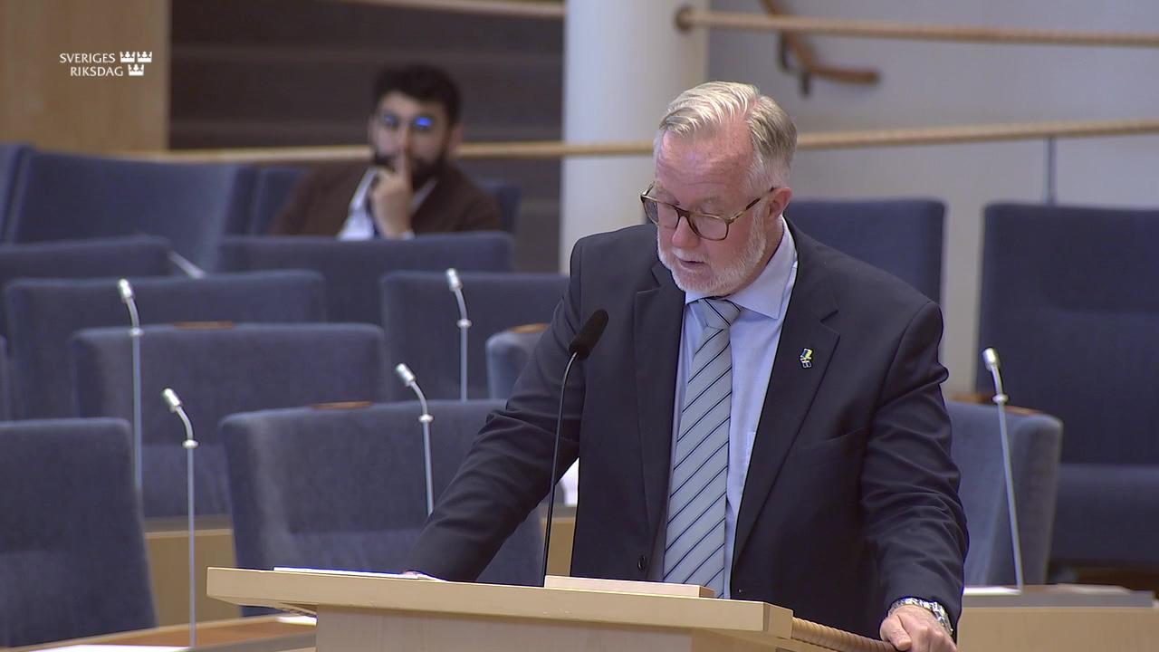 Stillbild från Interpellationsdebatt, Mål för integrationspolitiken