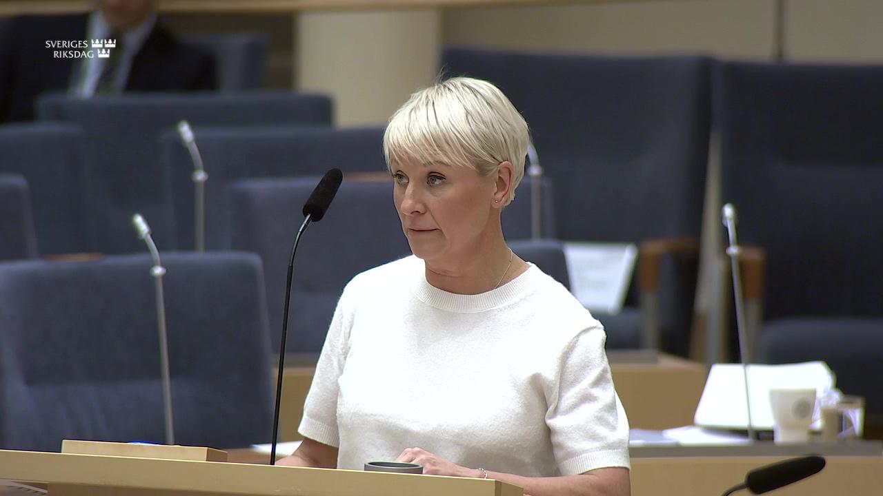 Stillbild från Interpellationsdebatt, Försäkringskassans samordningsuppdrag