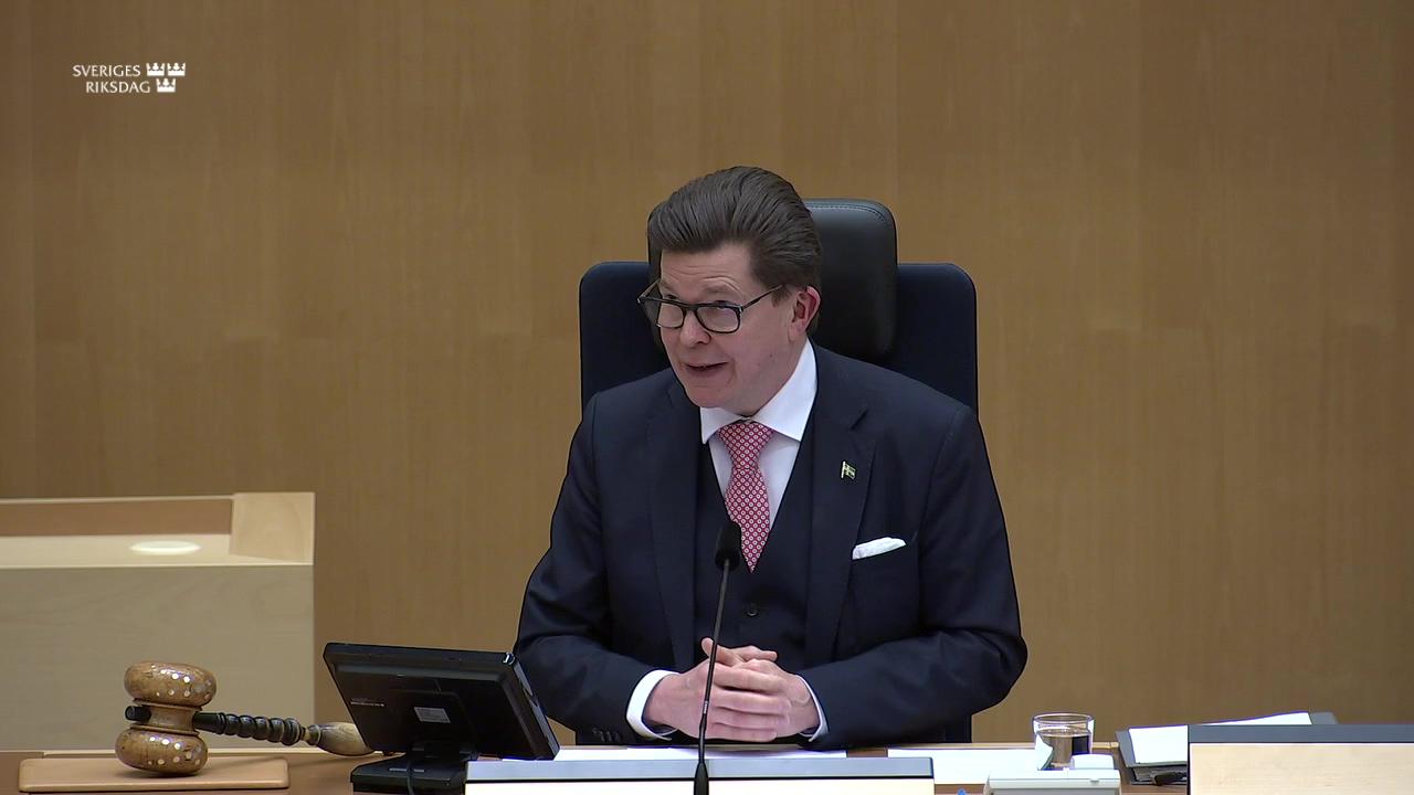 Stillbild från Partiledardebatt, Debate between party leaders