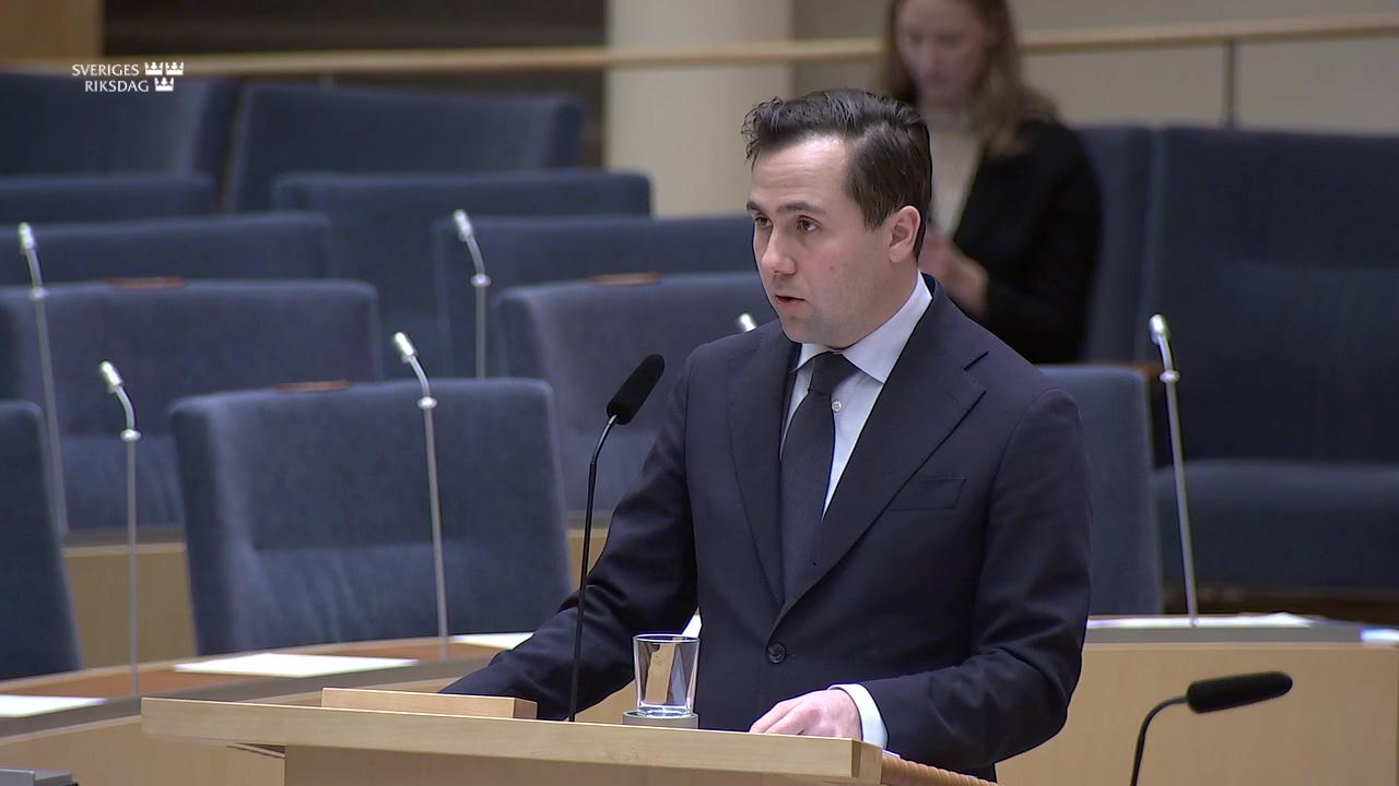 Stillbild från Interpellationsdebatt, Det svenska biståndet till Afghanistan