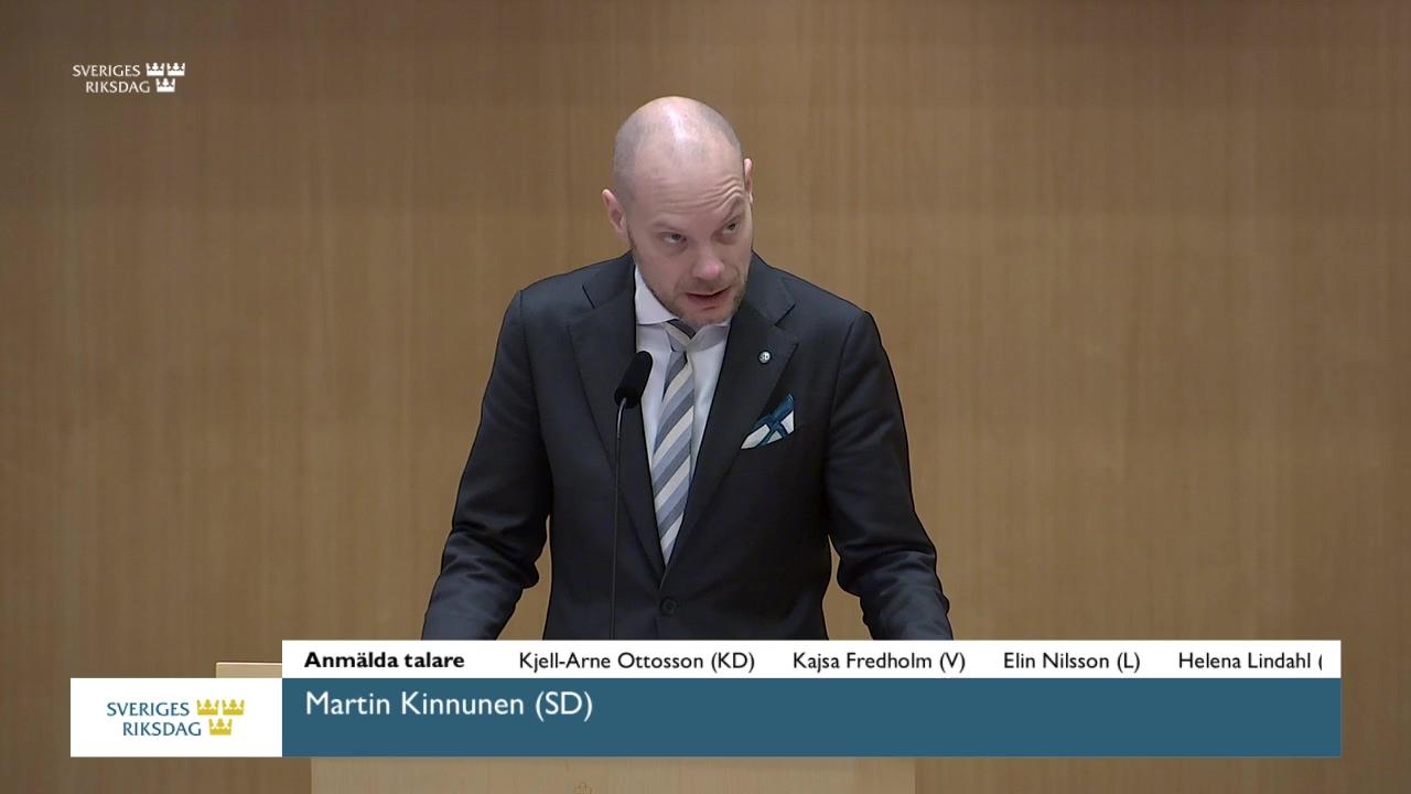 Stillbild från Debatt om förslag, Skogspolitik