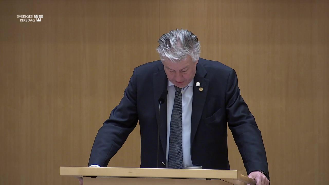 Stillbild från Debatt om förslag, 2025 års redogörelse för företag med statligt ägande