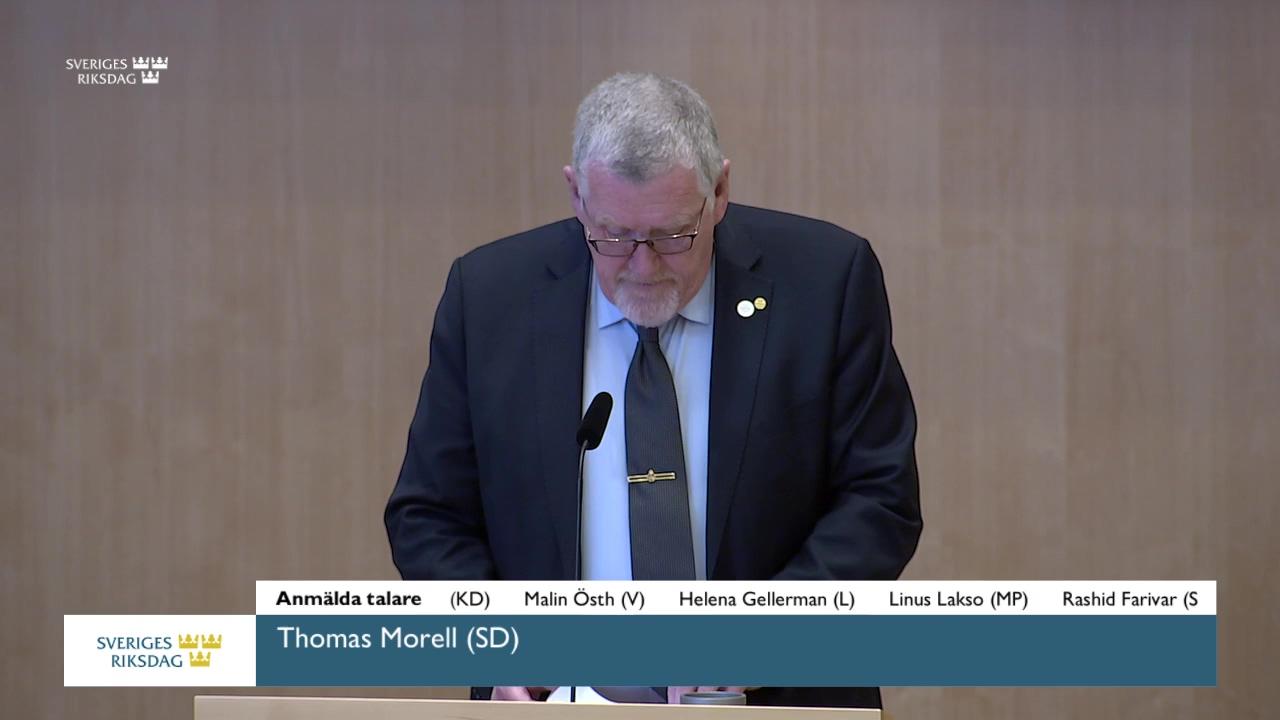 Stillbild från Debatt om förslag, Vägtrafik- och fordonsfrågor