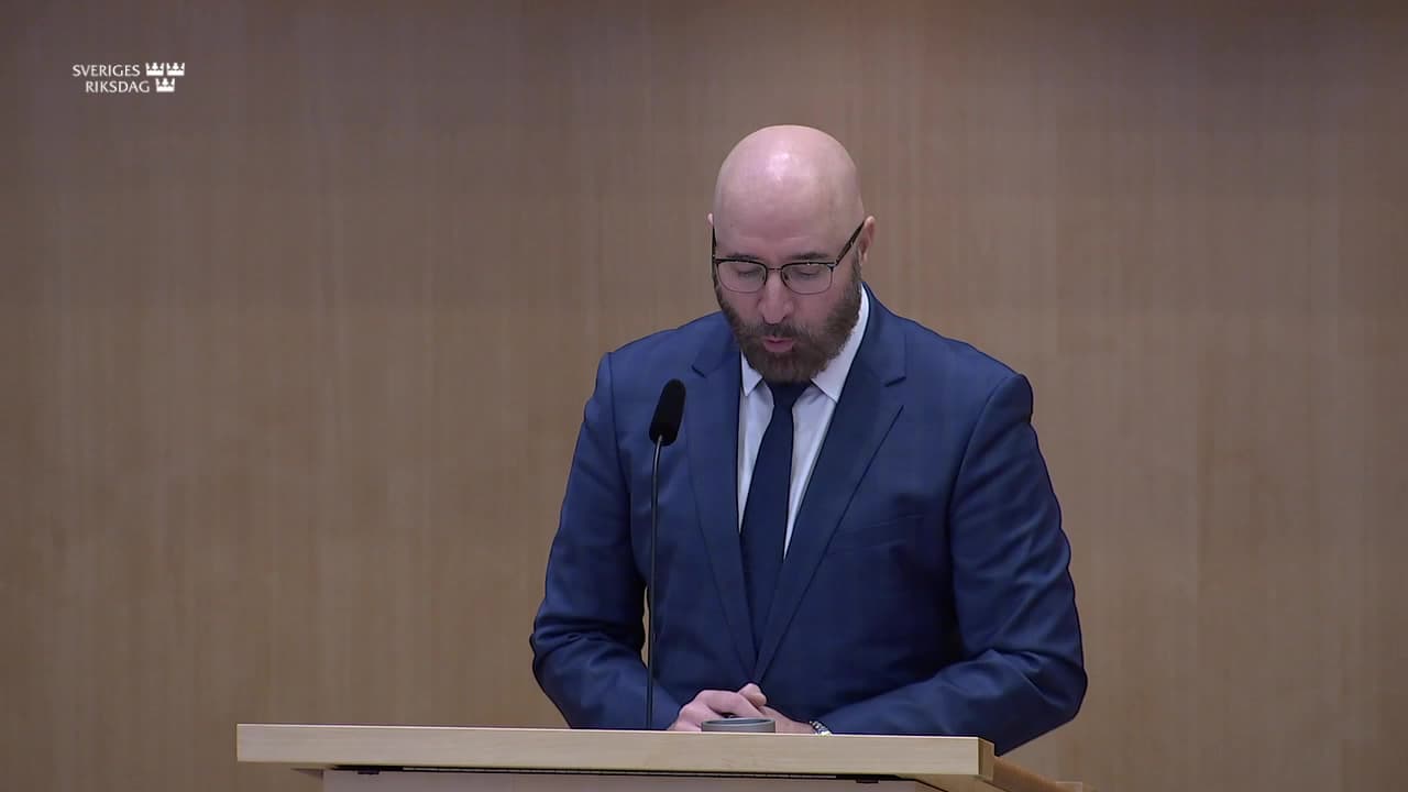 Stillbild från Debatt om förslag, Interparlamentariska unionen