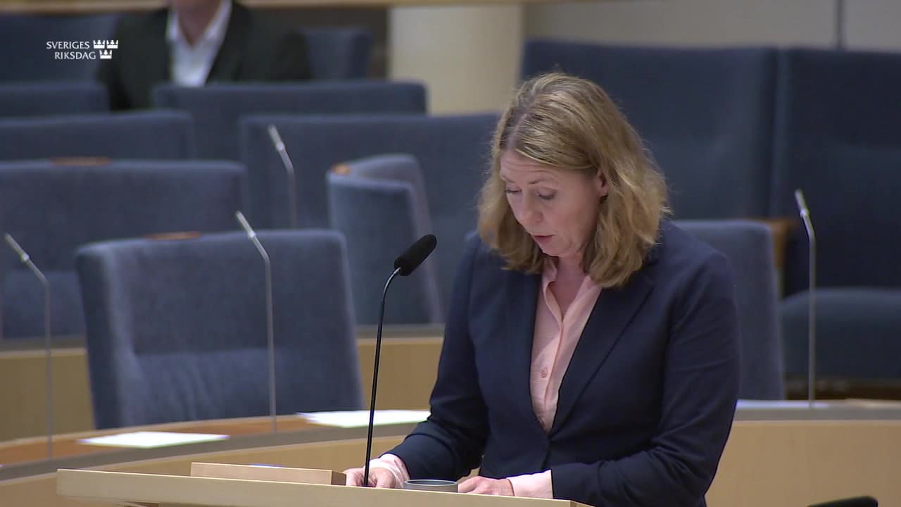 Stillbild från Interpellationsdebatt, Felaktiga dödförklaringar