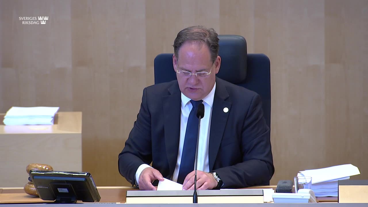 Stillbild från Beslut, Beslut: Redovisning av skatteutgifter 2026