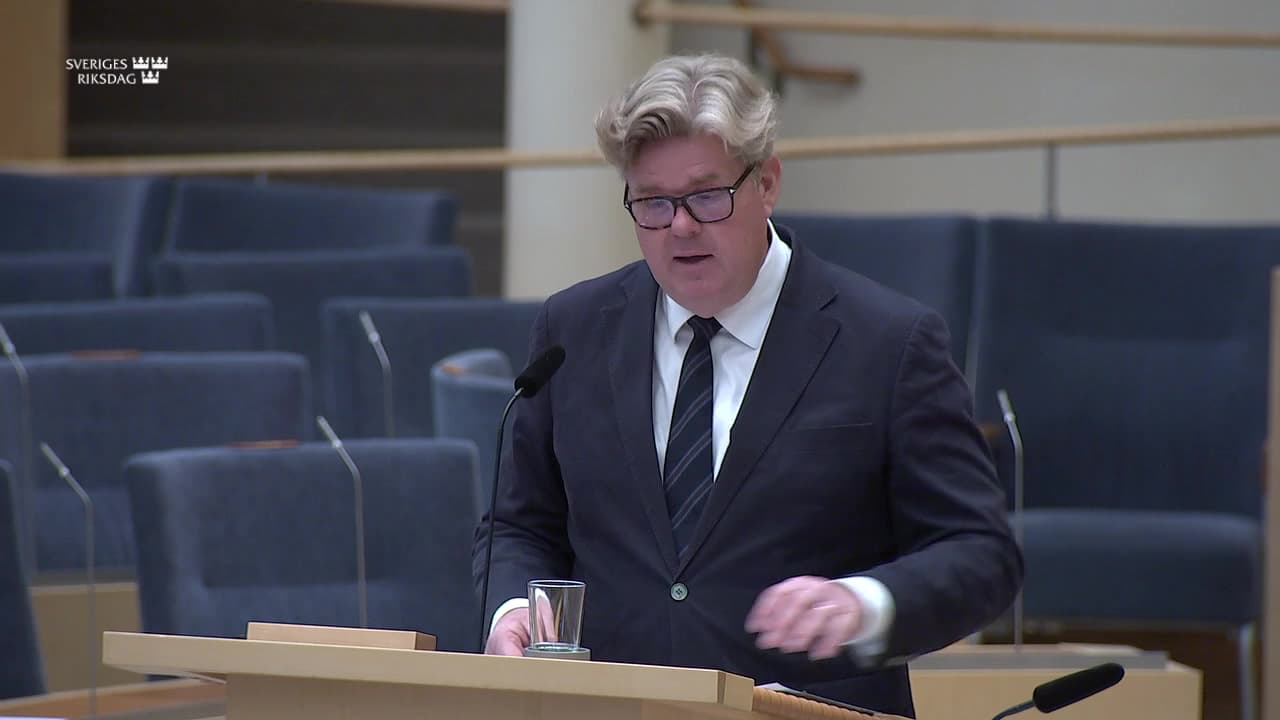 Stillbild från Interpellationsdebatt, Preskriptionstider